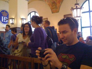 IMG_2001 My drinking mate for the evening, Shane