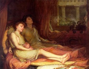 John William Waterhouse, Sleep and His Half-Brother Death, 1874