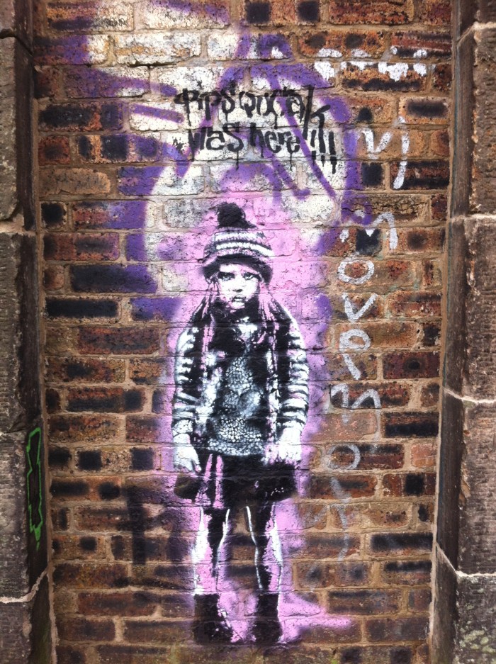 Graffiti on Calton Hill, Edinburgh