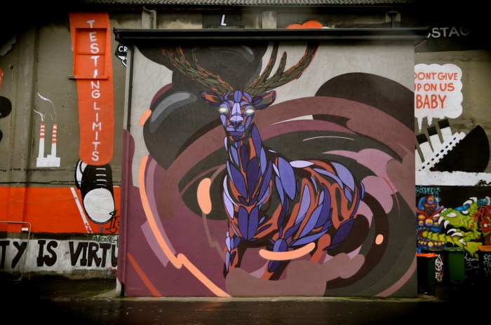 Urban art -- Antique Quarter, Dublin